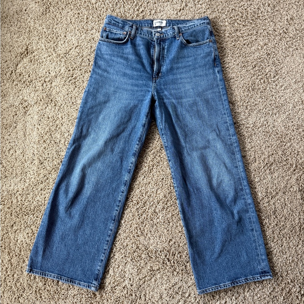 Agolde Classic Indigo Jeans